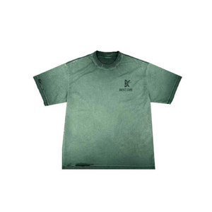 Servicio OEM, Precio al por Mayor, Camiseta con Efecto Desgastado por el Sol, Nuevo Estilo, Camiseta Infantil Personalizada con Efecto Desgastado por el Sol, Camiseta de Secado Rápido con Efecto Desgastado por el Sol - Product Image 1