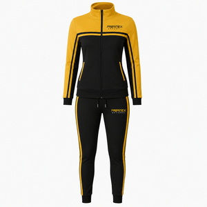 Ensemble de survêtement pour femme en coton épais, deux pièces, uni, respirant, avec sweat à capuche oversize - Product Image 4