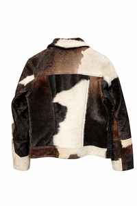 Chaquetas de Cuero con Pelo de Vaca Auténtico de Primera Calidad para Hombre y Mujer, Venta al Por Mayor, Colores Personalizados, Logotipo, Chaquetas de Pelo Genuino para Mujer - Product Image 5