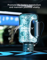 USB Rechargeable Portable Haute Concentration Riche En Hydrogène Tasse Ioniseur Santé Bouteille D'eau Riche En Hydrogène Bouilloire De Sport