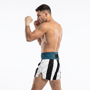 Shorts de boxe thaïlandaise pour hommes, légers, shorts de kickboxing MUAY Thai, fabricant OEM, logo personnalisé, shorts de boxe thaïlandaise pour hommes - Product Image 6