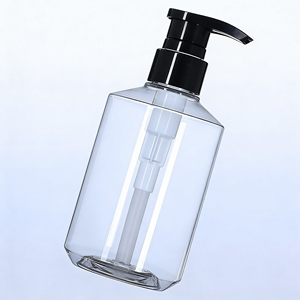 Bouteilles pulvérisatrices rondes en PET de 300 ml pour gel douche, shampoing, soins de la peau, emballage cosmétique personnalisé, impression sérigraphique de haute qualité - Product Image 2