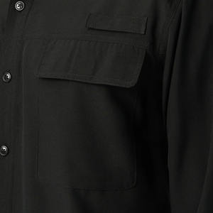 Camisas de Pesca de Manga Corta para Hombre, con Logotipo Personalizado, 100% Poliéster, Ligeras, Transpirables, Resistentes al Viento (50), con Bolsillo con Cremallera Oculta y Botones - Product Image 4