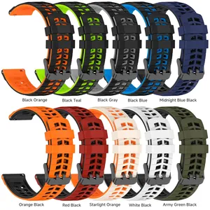Bracelet de montre en silicone respirant de 22 mm pour <span class=keywords><strong>Amazfit</strong></span> <span class=keywords><strong>GTR4</strong></span>/3/2, bracelet de montre sport pour CMF Watch Pro 3 2, bracelet pour Huawei GT6 5 5PRO - Product Image 5