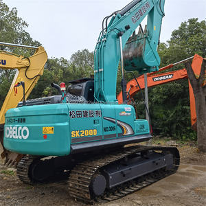 รถขุดคุณภาพสูงจากญี่ปุ่น Kobelco SK200-8 รถขุด KOBELCO ขนาด 20 ตัน รถขุดไฮดรอลิกแบบตีนตะขาบ - Product Image 3