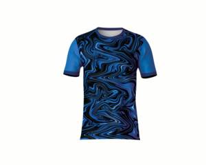 เสื้อยืดถักน้ำหนักเบา 180 กรัม พิมพ์ลายกราฟิกด้านหน้าด้วยเทคนิค Sublimation ผลิตจากโพลีเอสเตอร์ 100% ระบายอากาศได้ดี เป็นมิตรกับสิ่งแวดล้อม สวมใส่สบาย - Product Image 5