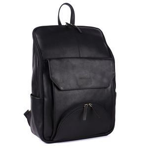 High Quality Full Grain Leather <b>Backpack</b> for Business Travel Office Use with Laptop Compartment Features Available For Sale - Product Image 6