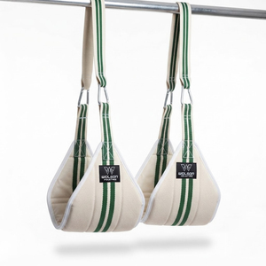 Correas Ajustables Wilson Industry para Ejercicios Abdominales, Correas de Suspensión Resistentes para Entrenamiento del Core, Lazos Cómodos para Brazos, Uso Doméstico - Product Image 1