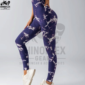 เลกกิ้งโยคะออกกำลังกายสำหรับผู้หญิง สั่งทำโลโก้ได้ ขายส่งราคาถูก มีหลายสีและดีไซน์ให้เลือก - Product Image 4