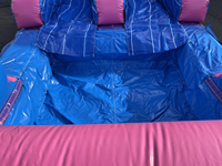 Château gonflable aquatique commercial pour filles, en PVC, pour locations événementielles, garantie 3 ans
