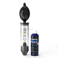 Kit de test de joint de culasse 100 ml, détecteur de fuite de combustion, testeur de fuite de bloc moteur CO2 pour voitures, camions, essence