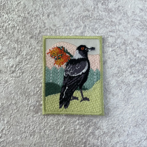 All Star Emblems Taiwan Brand Twill Fabric Embroidered Patches Animal Bird Home Textiles Gifts Hats 7-Day Sample Lead Time - Product Image 2