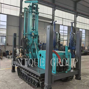 Foreuse hydraulique montée sur chenilles en caoutchouc 180m 200m 260m plate-forme de forage de puits rotatifs forage puits d'eau machine de forage - Product Image 5