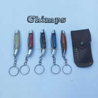Échantillon gratuit meilleurs cadeaux de Noël Mini Portable Edc pliant utilitaire Cutter porte-clés auto-défense couteau de poche Camping en plein air