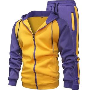 Conjunto de Sudadera con Capucha y Pantalones de Chándal de Algodón con Forro Polar, Lavado Ácido, Ajuste Delgado, Estilo Urbano, para Mujer, de Secado Rápido, Ecológico, para Exteriores - Product Image 1