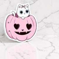 Palette à Cils Magnétique en Acrylique de Haute Qualité pour Halloween, Motif Chat, Diamant/Cercle, Multifonctionnelle, Réutilisable, Marque Privée