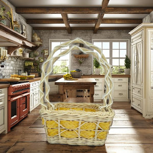 Ratán blanco premium combinado con giang de alta calidad, 100% tejido a mano. - Product Image 1