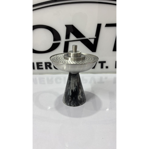Brûleur d'encens de luxe en résine et métal, style arabe moderne, Bakhoor personnalisé, encensoir Mubkhar, charbon d'oud, parfum d'intérieur Printemps - Product Image 6