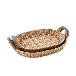 Timeless Seagrass Tray Versatile Storage <b>Basket</b> For Family Photo Albums And Sentimental Keepsake Items - Product Image 2