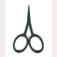 Ciseaux professionnels à poignée torsadée pour broderie, couture, travaux manuels, coupe des sourcils et extensions de cils