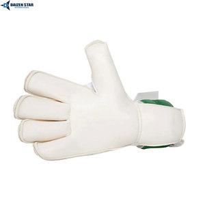 Gants de gardien de but de football durables, paume en latex antidérapante, respirants, fermeture auto-agrippante, protection des doigts et du pouce pour l'entraînement - Product Image 3