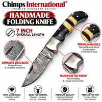 Couteau pliant de chasse et de camping de haute qualité en stock avec manche en résine – Couteaux de poche tactiques de survie en plein air en gros