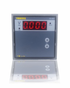 YOKIns Y9-Hz True RMS AC เครื่องวัดความถี่ 30-400Hz เครื่องวัดความถี่ดิจิตอล 15-600V ช่วงแรงดันไฟฟ้า 96x96 มม. จอแสดงผลแบบติดตั้งบนแผง - Product Image 2