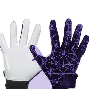 Gants de football américain ultra-adhérents à la paume en latex, imperméables, compatibles écran tactile, légers, respirants et durables – Meilleures ventes - Product Image 3
