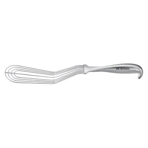 เครื่องมือผ่าตัดแบบมีรูระบายอากาศ ขนาด 320 มม. (12 1/2 นิ้ว) ยี่ห้อ ALLISON รุ่น Premium Lung Retractor พร้อมปากจับขนาด 54 มม. - Product Image 1