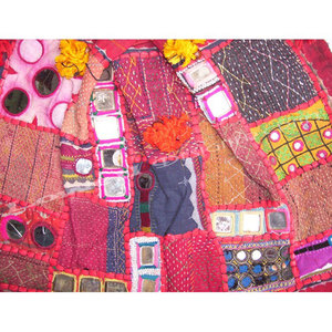 Embroidered Kutch Style Shoulder <b>Bag</b> Tribal Indian Handmade Patchwork Handbag Banjara Ethnic Ladies Purse Vintage <b>Boho</b> Fashion - Product Image 4