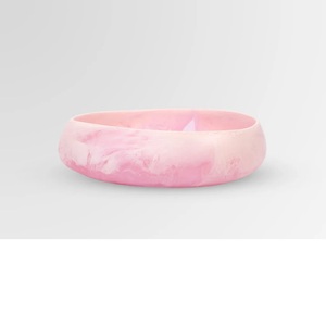 Tazón de Resina Epoxi Pulido Ecológico de Color Marrón para Múltiples Usos |   Recipiente para Ensaladas y Frutas Hecho a Mano, Vajilla para el Hogar - Product Image 4