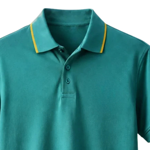 Polo personnalisé pour homme, manches courtes, en piqué, respirant, en coton, vêtements de sport décontractés, uniforme de golf et de tennis, vêtements en gros - Product Image 3