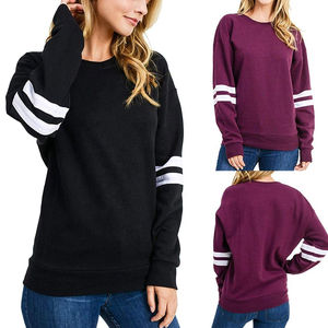 Novedad Invierno 2026: Sudaderas y Hoodies Cálidos y Suaves para Mujer, Cuello Redondo Ligero, 100% Algodón, Logotipo Frontal - Product Image 3