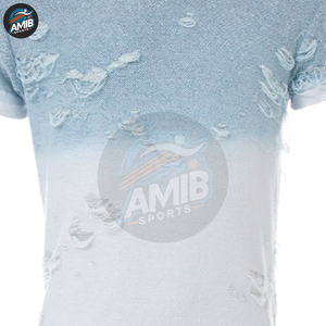 T-shirt Homme Distressed de Haute Qualité – Nouvelle Collection Personnalisée, Décontractée, Respirante, Coupe Sportive – T-shirts Distressed Personnalisables - Product Image 6