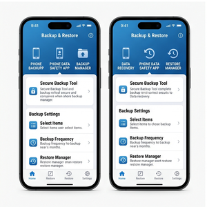 แอปพลิเคชันสำรองข้อมูลและกู้คืนข้อมูล Royalcraft – การสำรองข้อมูลที่ปลอดภัย, การกู้คืนไฟล์, การซิงค์ข้อมูลบนคลาวด์ และการถ่ายโอนข้อมูลระหว่างโทรศัพท์ ios/android - Product Image 3