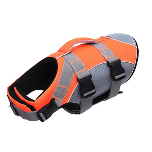 Chaleco Salvavidas para Mascotas con Rayas, Chaleco Salvavidas Ajustable para Perros Pequeños y Medianos, Traje de Baño Salvavidas para Perros - Product Image 3