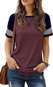 T-shirt uni pour femme, vêtement décontracté d'été, personnalisable, mélange de spandex, blanc, haute élasticité, t-shirt de performance pour femmes - Product Image 5