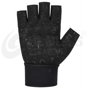 Gants de fitness respirants à demi-doigts, antidérapants, ajustables, légers, en polyester et cuir PU, pour un usage unisexe en salle de sport et musculation - Product Image 5