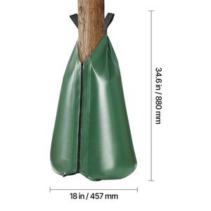4 Confezioni di Sacche per Irrigazione Alberi da 20 Galloni, a Rilascio Lento, Ricaricabili, per Nuovi Alberi, 5-9 Ore - Product Image 5