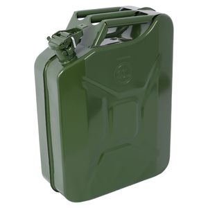 Bidon à carburant portable en acier flexible de 20 litres (5 gallons) avec bec verseur pour voitures et camions, réservoir de carburant Jerry avec bidons Jerry portables - Product Image 4