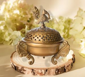 Quemador de Oud de Latón de Lujo, Quemador de Bakhoor de Latón para el Hogar y Regalos, Venta al Por Mayor - Product Image 2