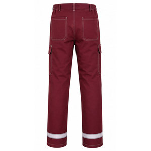 Pantalon de travail ignifuge FR EN11612 EN11611, pantalon de sécurité résistant à la chaleur et au feu pour vêtements de travail industriels - Product Image 3