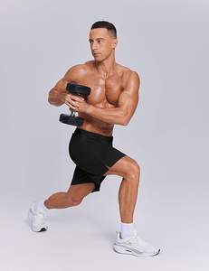 Pantalones Cortos Deportivos para Hombre, de Secado Rápido, para Gimnasio y Atletismo, con Bolsillos - Product Image 3