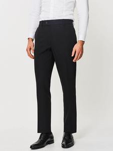 Pantalon de Costume Formel Plissé pour Homme Grande Taille Respirant Été Taille Haute Élastique en Tissu Peigné 3D - Product Image 3