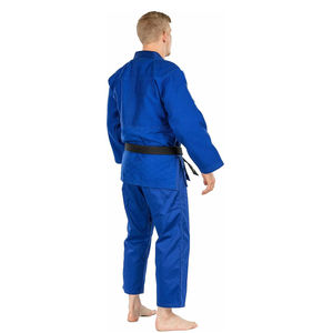Conjunto de Uniforme de Judo Personalizado, Judogi de Algodón Transpirable con Cinturón, Gi de Artes Marciales Resistente para Entrenamiento y Competición, Servicio OEM - Product Image 4