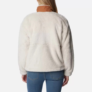 OEM Custom Design <b>Waterproof</b> <b>Plus</b> <b>Size</b> Breathable Sherpa Fleece Quilted <b>Jacket</b> for Women with Zip Closure-Wholesale - Product Image 3