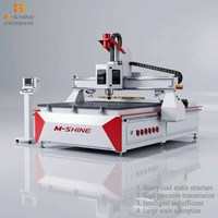 Máquina de corte y tallado CNC ATC de alta resistencia 1828-MS8 para producción de muebles y gabinetes