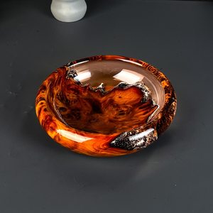 Bol à salade de fruits jetable en résine classique polie transparente pour la décoration de fête et de la maison, personnalisation disponible, nouveau design disponible - Product Image 2