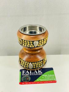 Nouveauté : Ensemble de brûleur à encens arabe en bois Bakhoor pour la décoration de la maison et la fragrance, nouveau modèle tendance au Moyen-Orient pour le Ramadan - Product Image 2