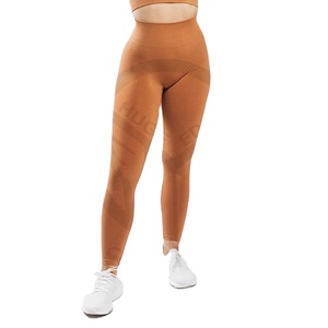 Leggings Deportivos Brillantes Personalizados al por Mayor, Pantalones de Yoga para Gimnasio, Leggings de Cintura Alta para Mujer - Product Image 1